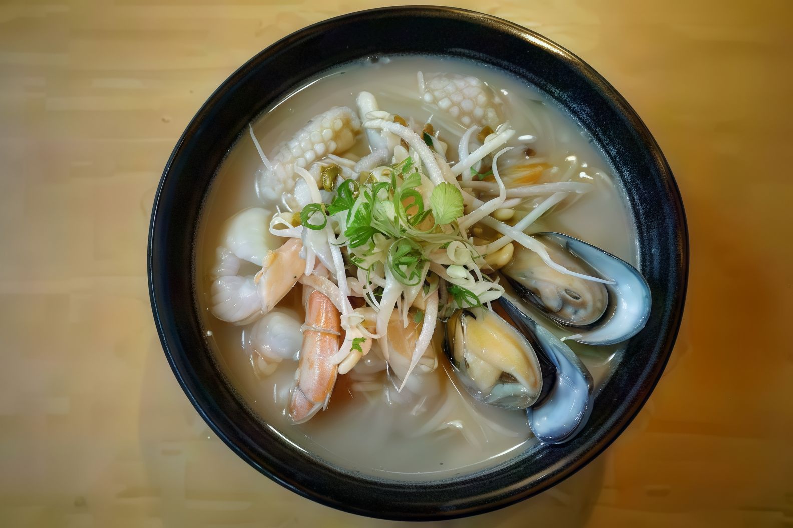 Clear Seafood Soup