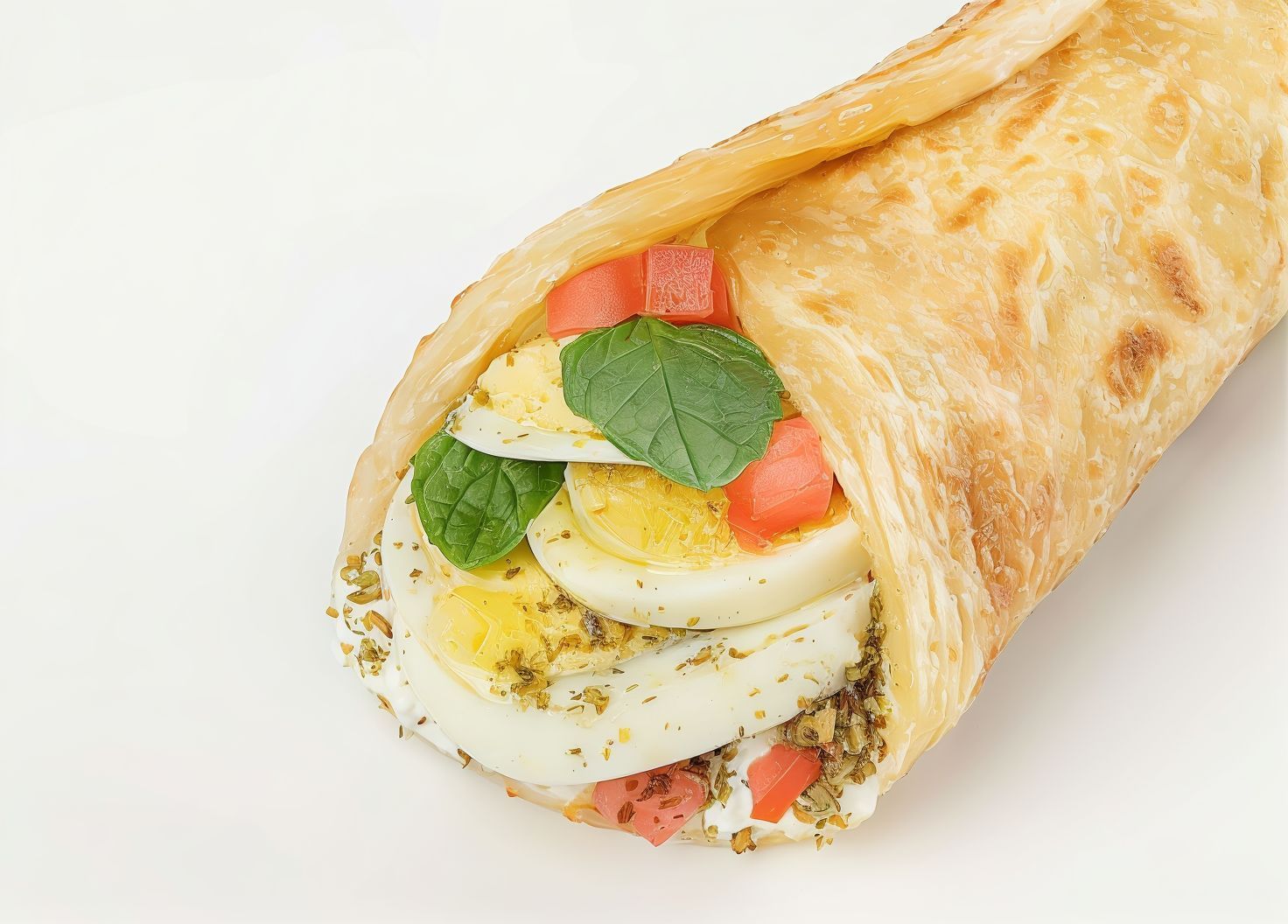 Chabati Boiled Eggs With Cheese Sandwich