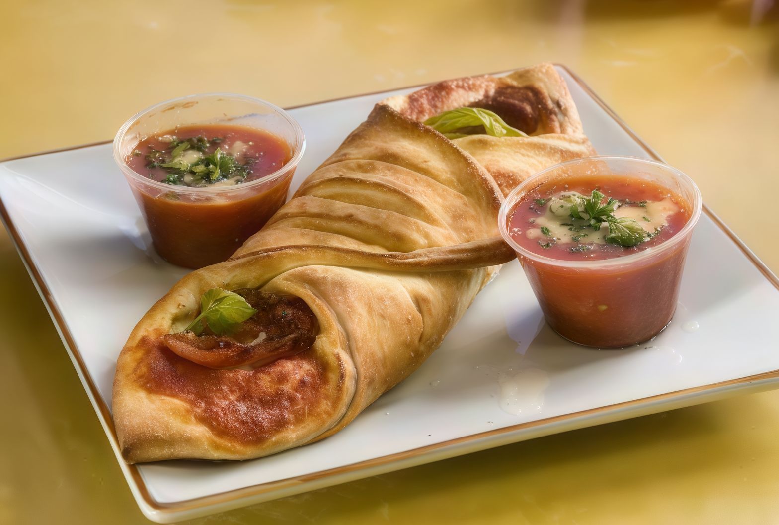 Quattro Formaggi Stromboli