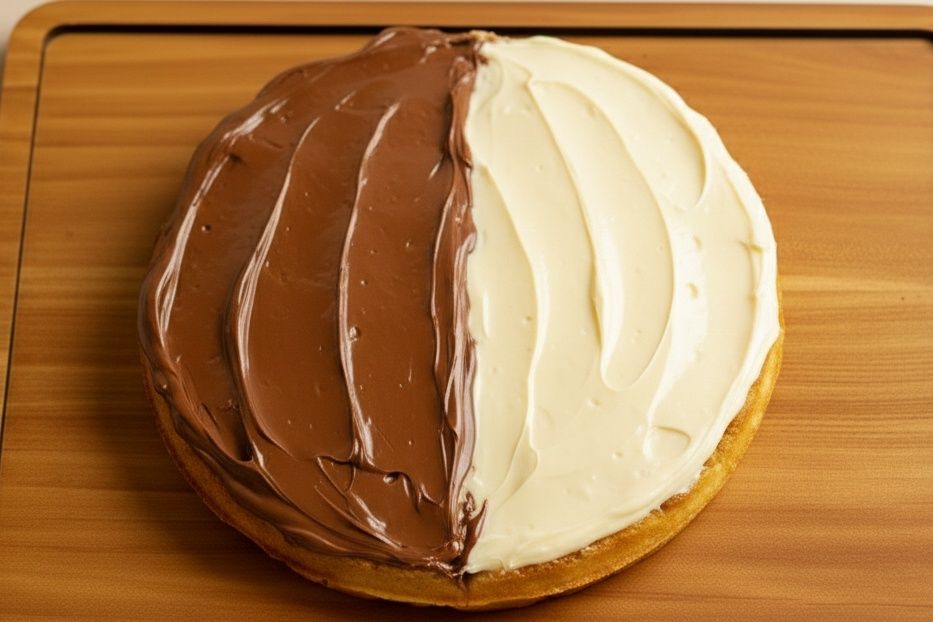 Half And Half Waffle