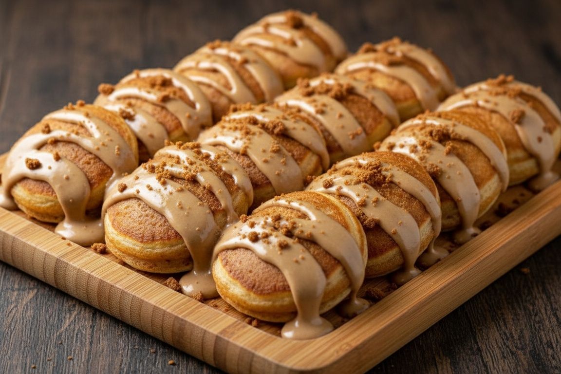 Mini Pancakes 15 pcs Lotus Spread