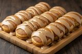 Mini pancakes 15 pieces with Kinder spread