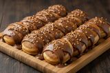 Mini pancakes 15 pcs with Ferrero Rocher spread