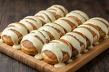 Mini Pancakes 15 pcs White Chocolate