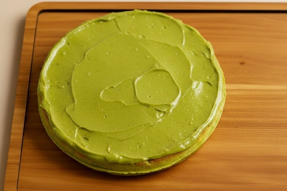Pistachio Spread Waffle