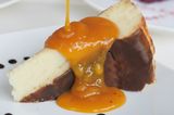 San Sebastian with Mango Sauce
