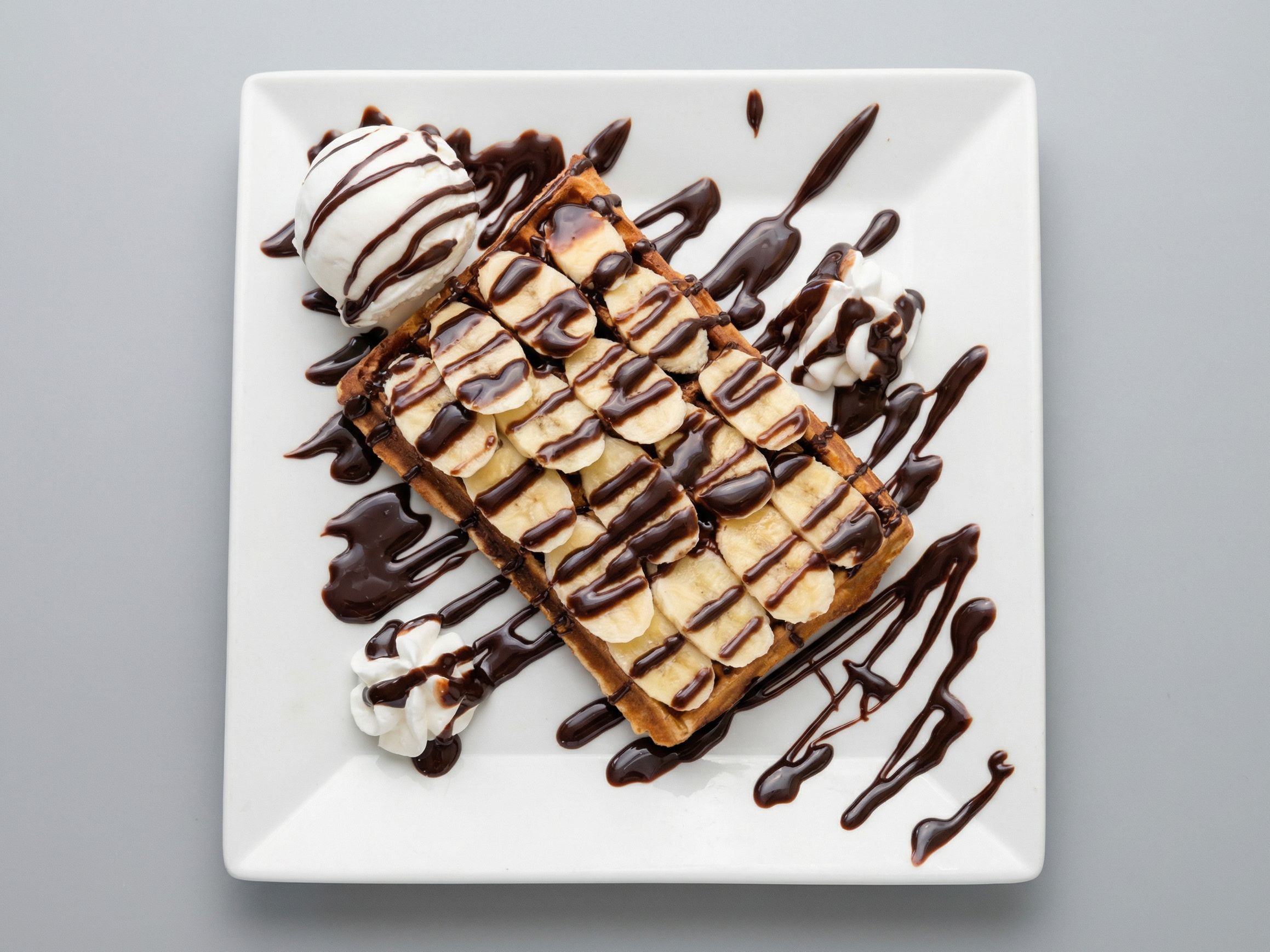 Banana Waffle