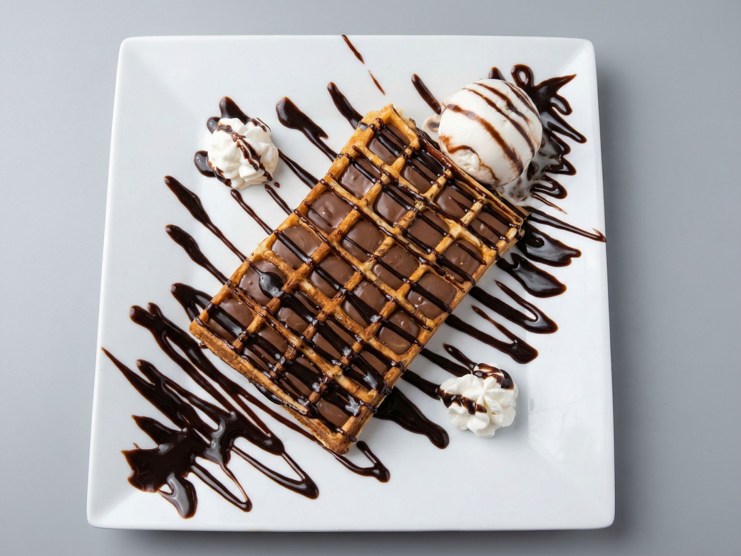 Nutella Chocolate Waffle