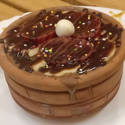 Nutella Chocolate And Fruits Casserole