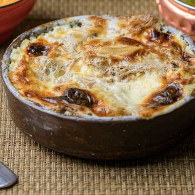 Oven Baked Rice Pigeon Tagine
