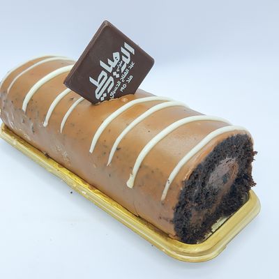 Chocolate Swiss Roll Gateau