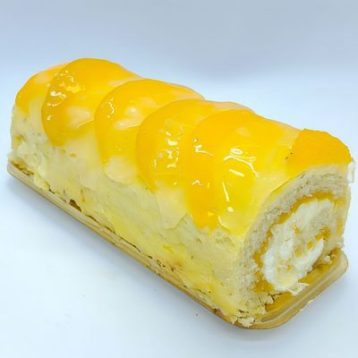Mango Swiss Roll Gâteau