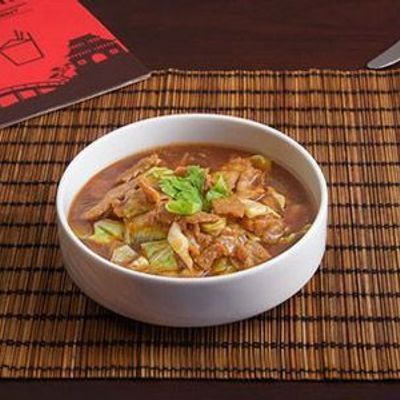 B11- Beef in Spicy Sauce Boiled with Cabbages
