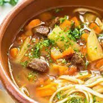 N11- Noodle Soup with vegetables and Beef