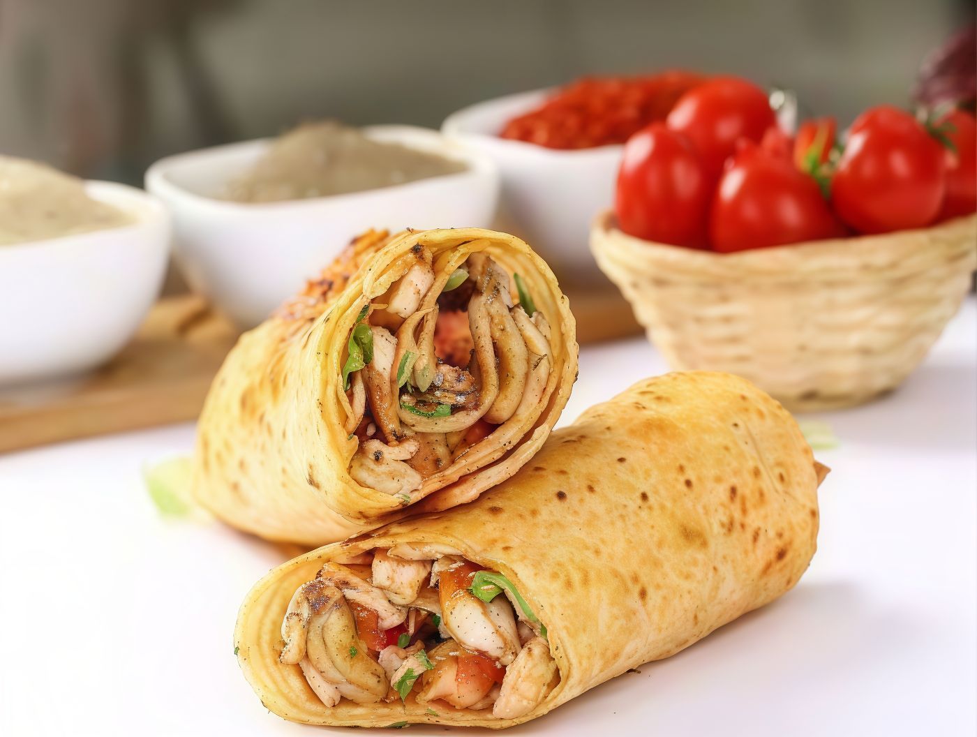 Saj Chicken Shawarma