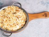 Pasta Casserole with Kofta and Mozzarella