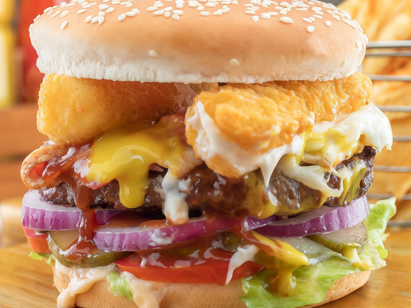 Chicago Burger Sandwich