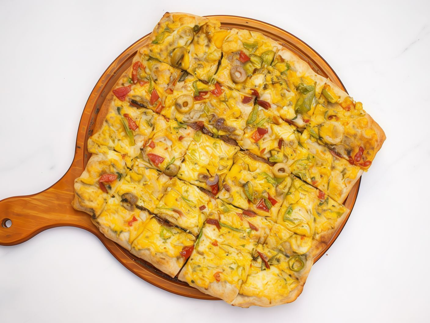 Roumy Cheese Oriental Pizza