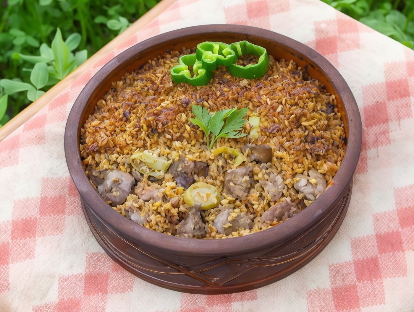 Freekeh casserole