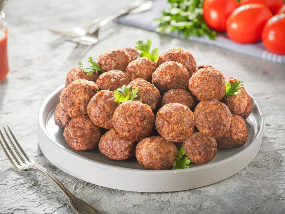 Rice kofta meal