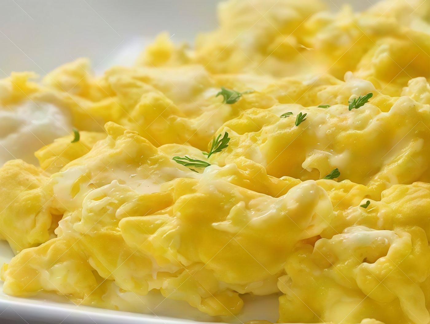 Small Fried Eggs With Cheese Patter