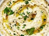 small baba ghanoush dish