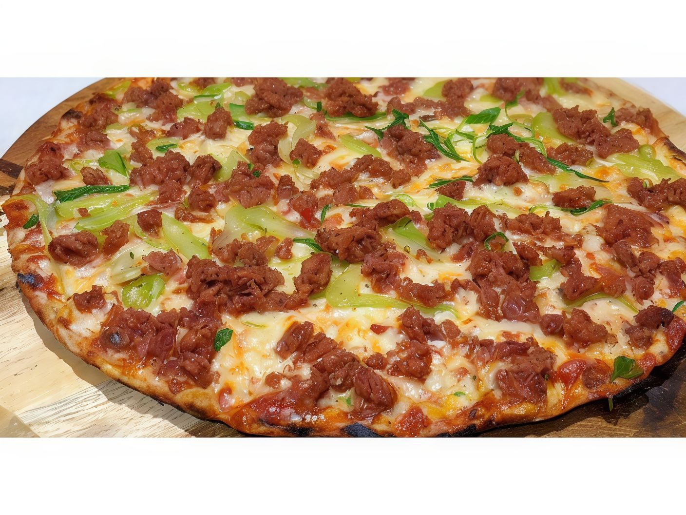 Corned Beef Pizza
