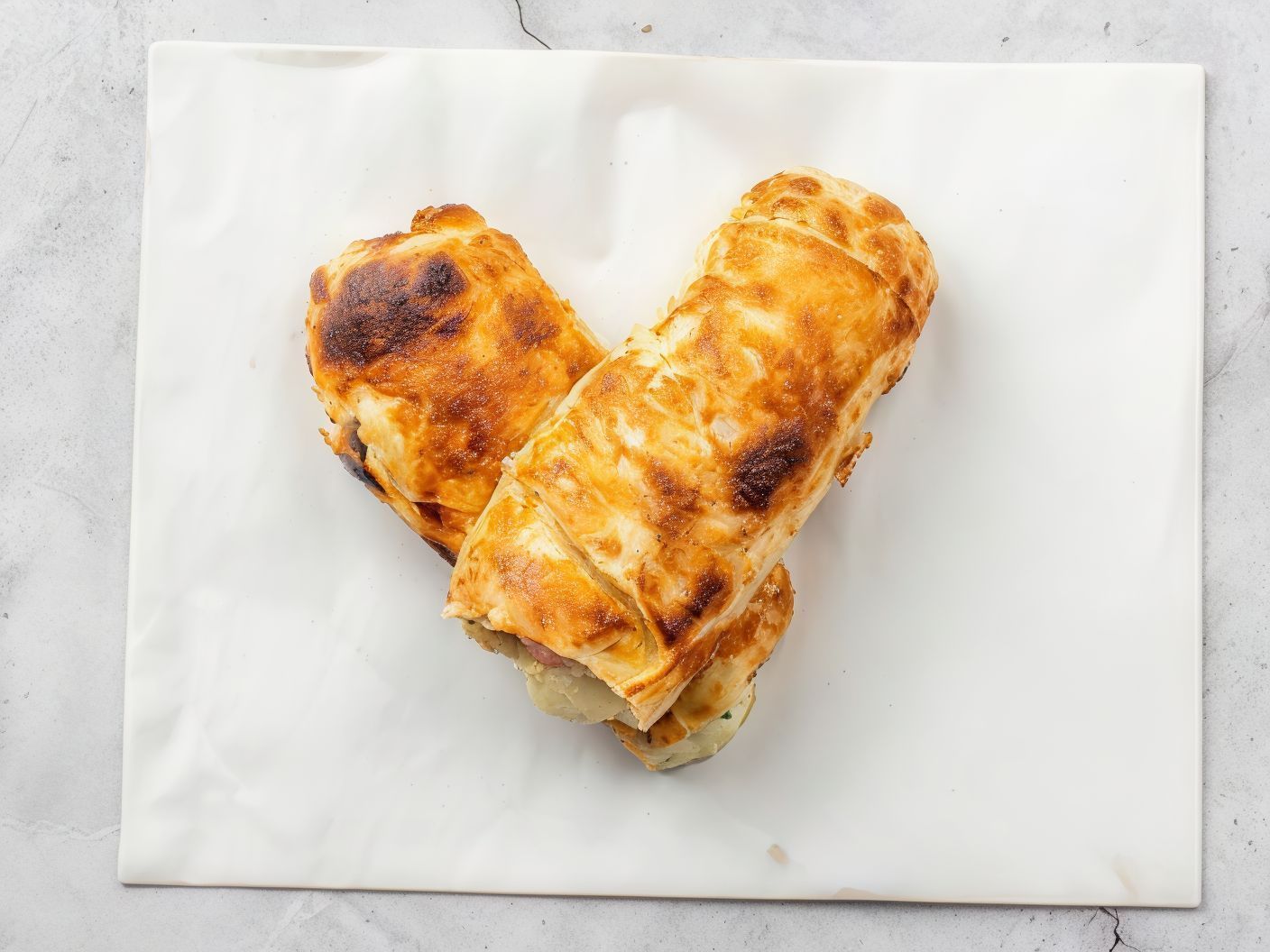 Smoked Turkey Roll Pie