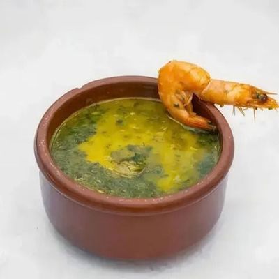 Molokhia With Shrimp