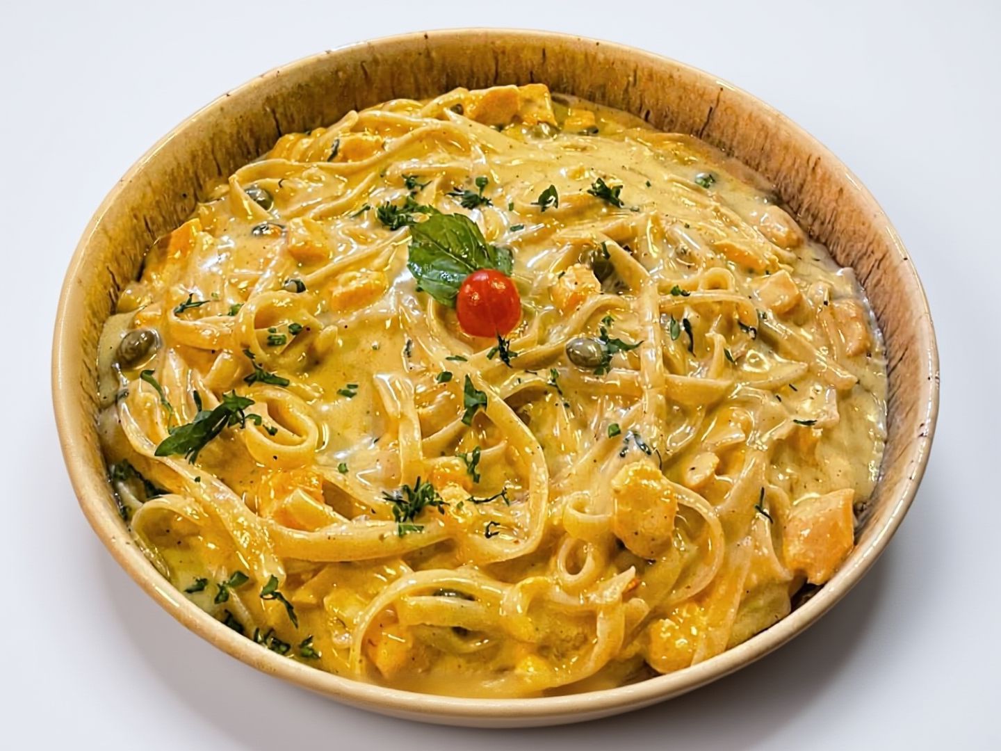 Tagliatelle Al Salmone Con Limone