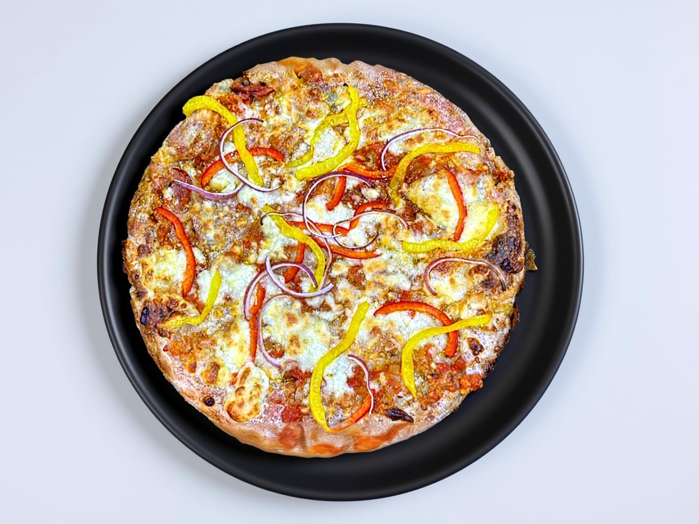 salami pizza feteer
