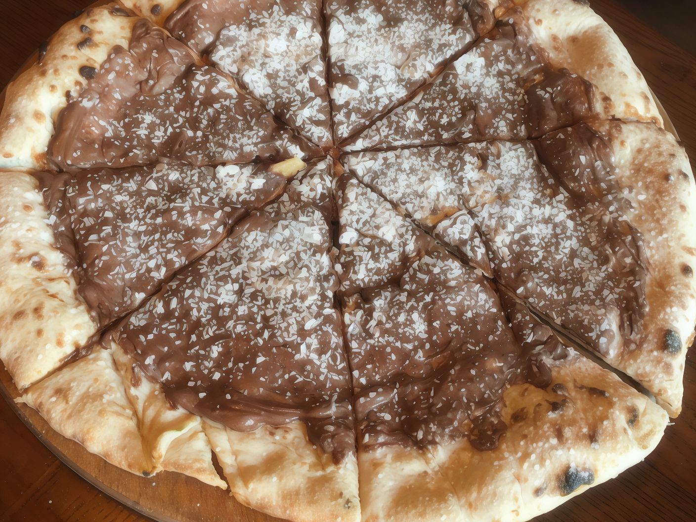 Pizza Nutella Chocolate