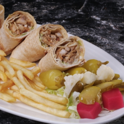 شاورما دجاج صغيرة