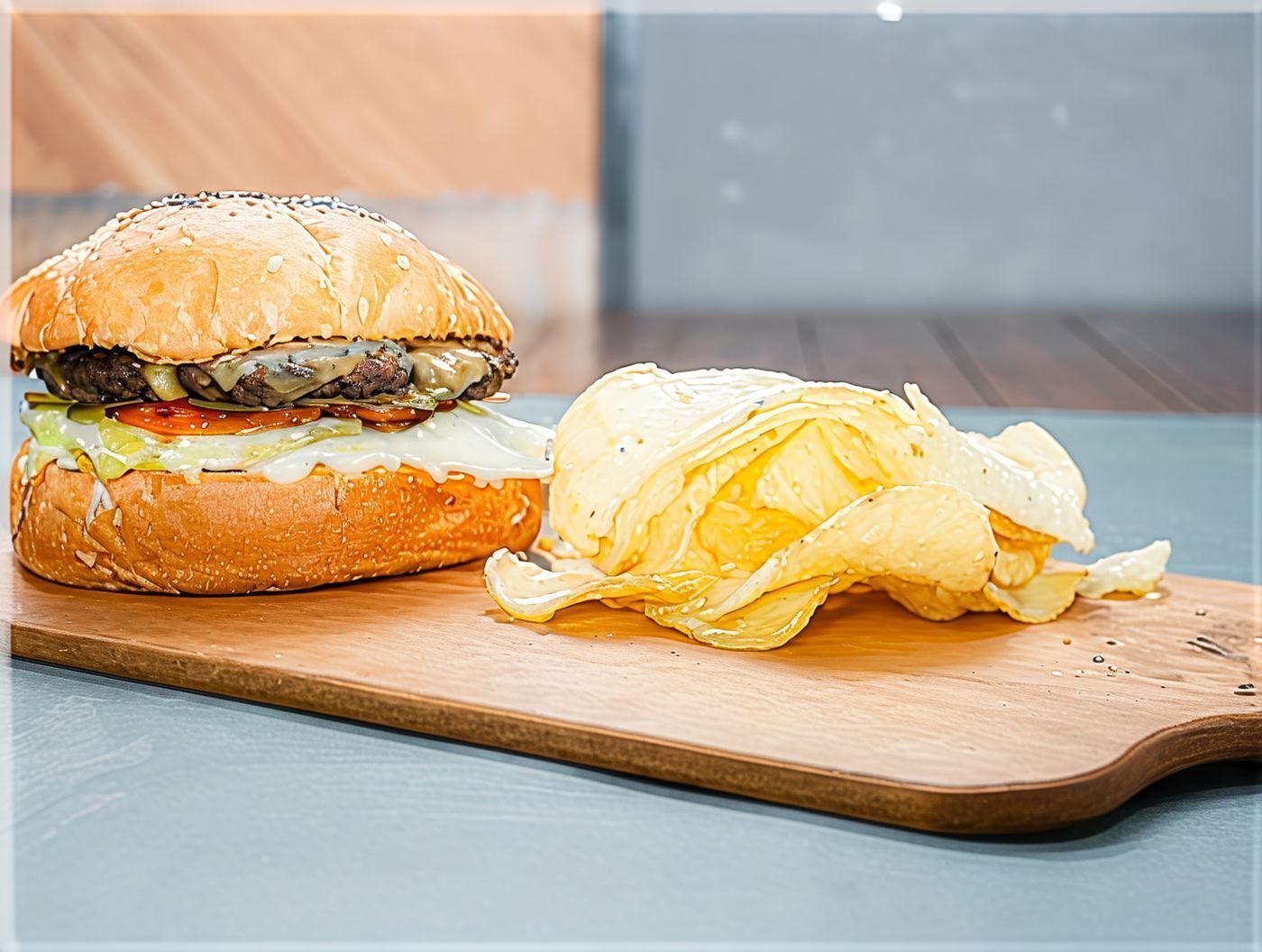 Demel Burger Sandwich