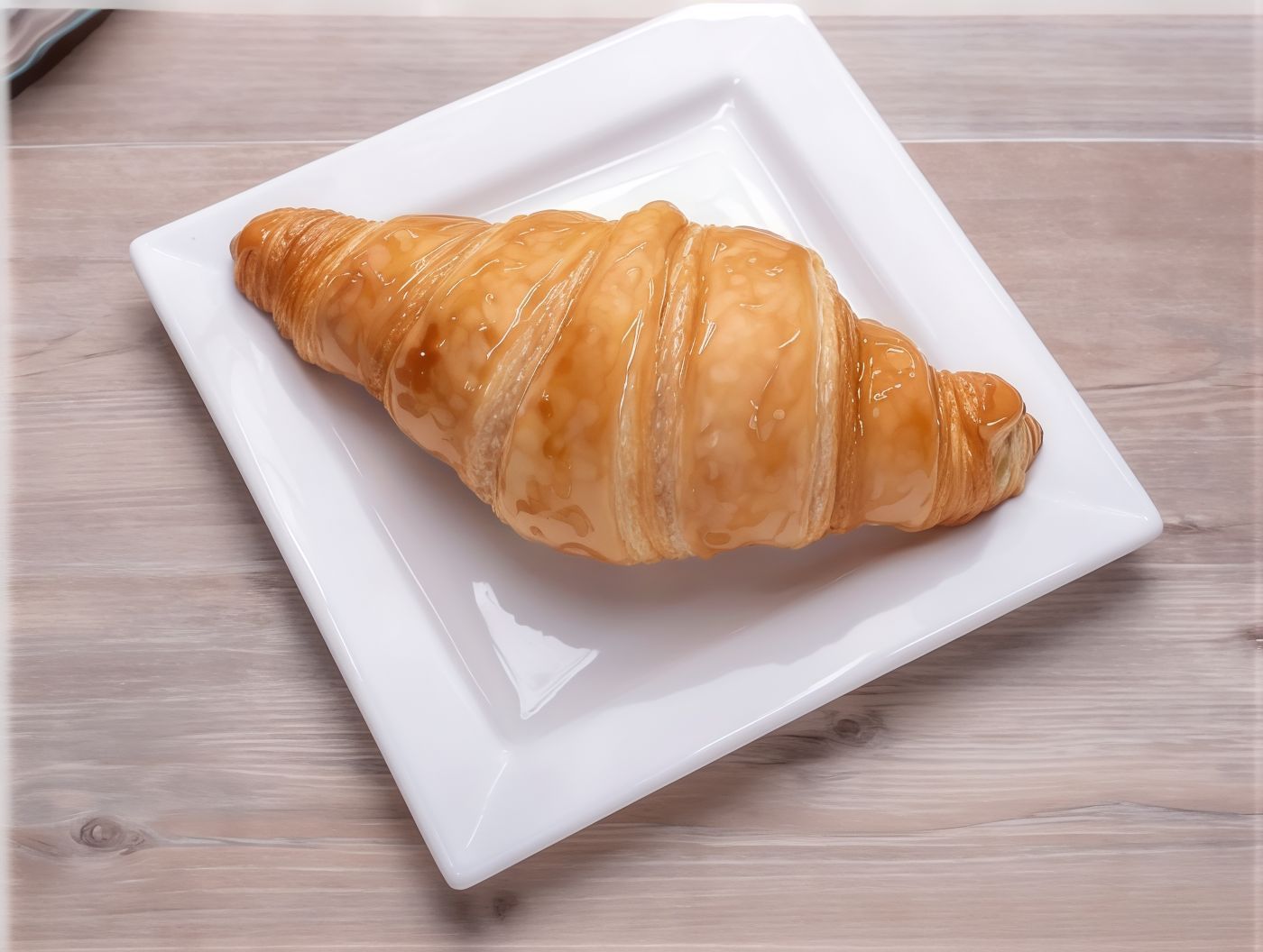 Caramel And Chocolate Croissant
