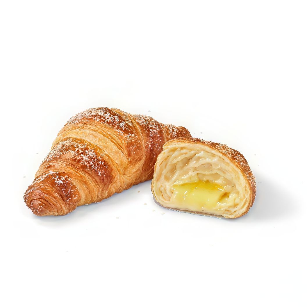 Custard And Sugar Croissant