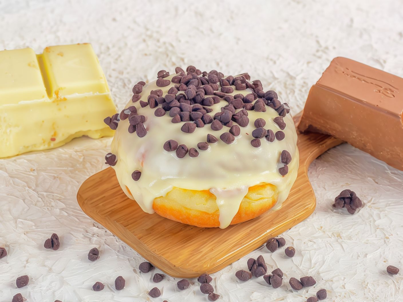 Black And White Donut