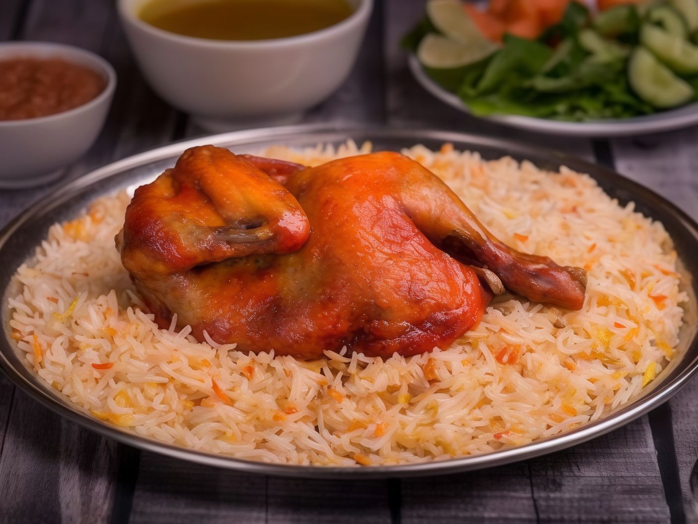 1/2 Mandi Chicken