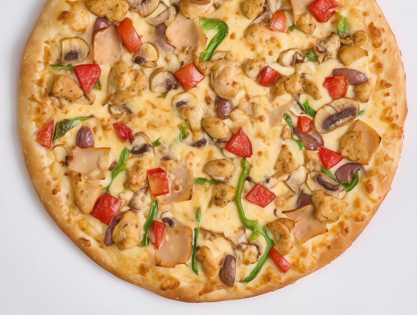 Chicken Supreme Pizza Fasting Party