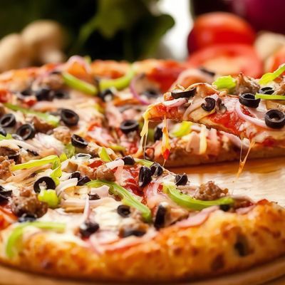 Fasting Vegetables Pizza