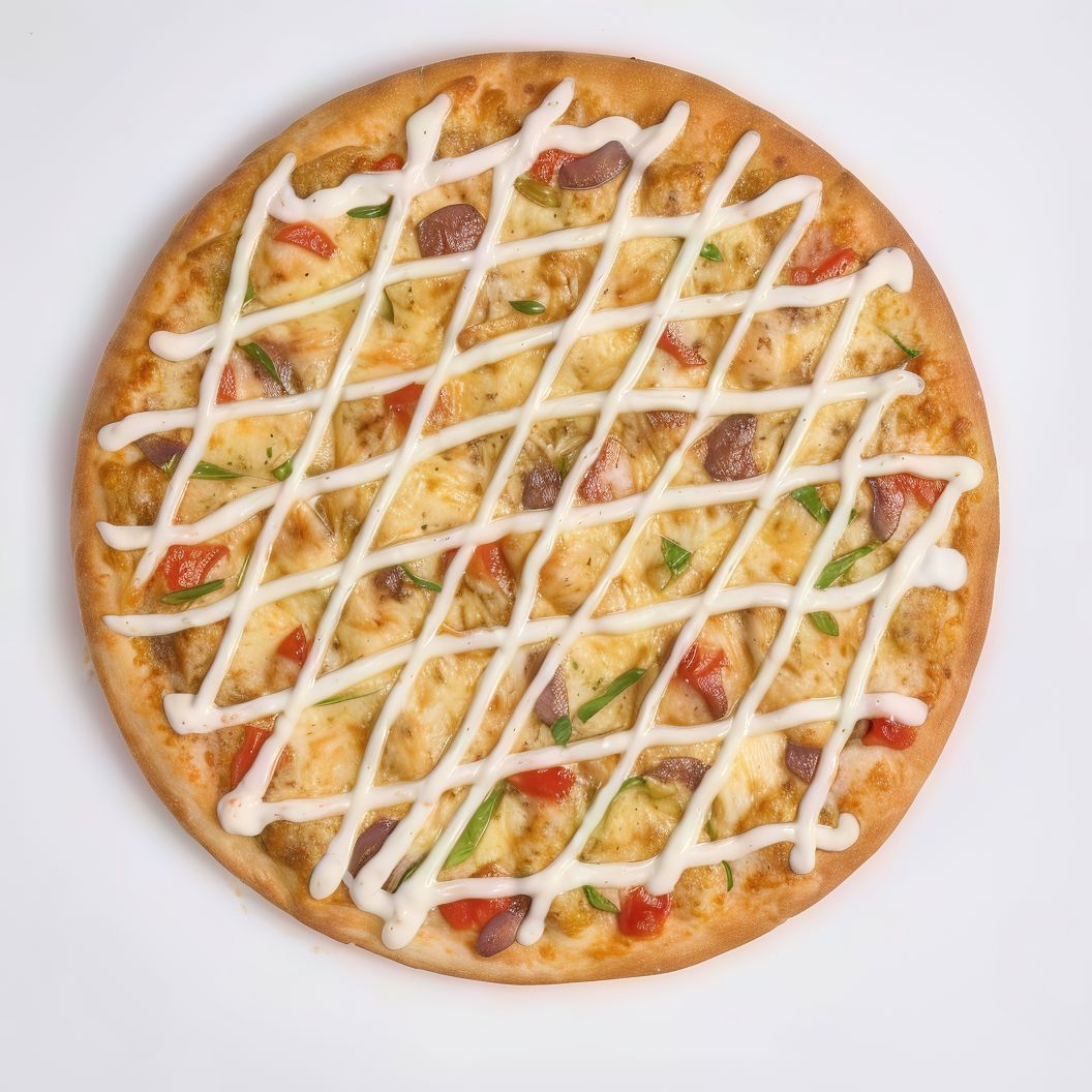 Medium Chicken Ranch Pizza + French Fries + V Cola