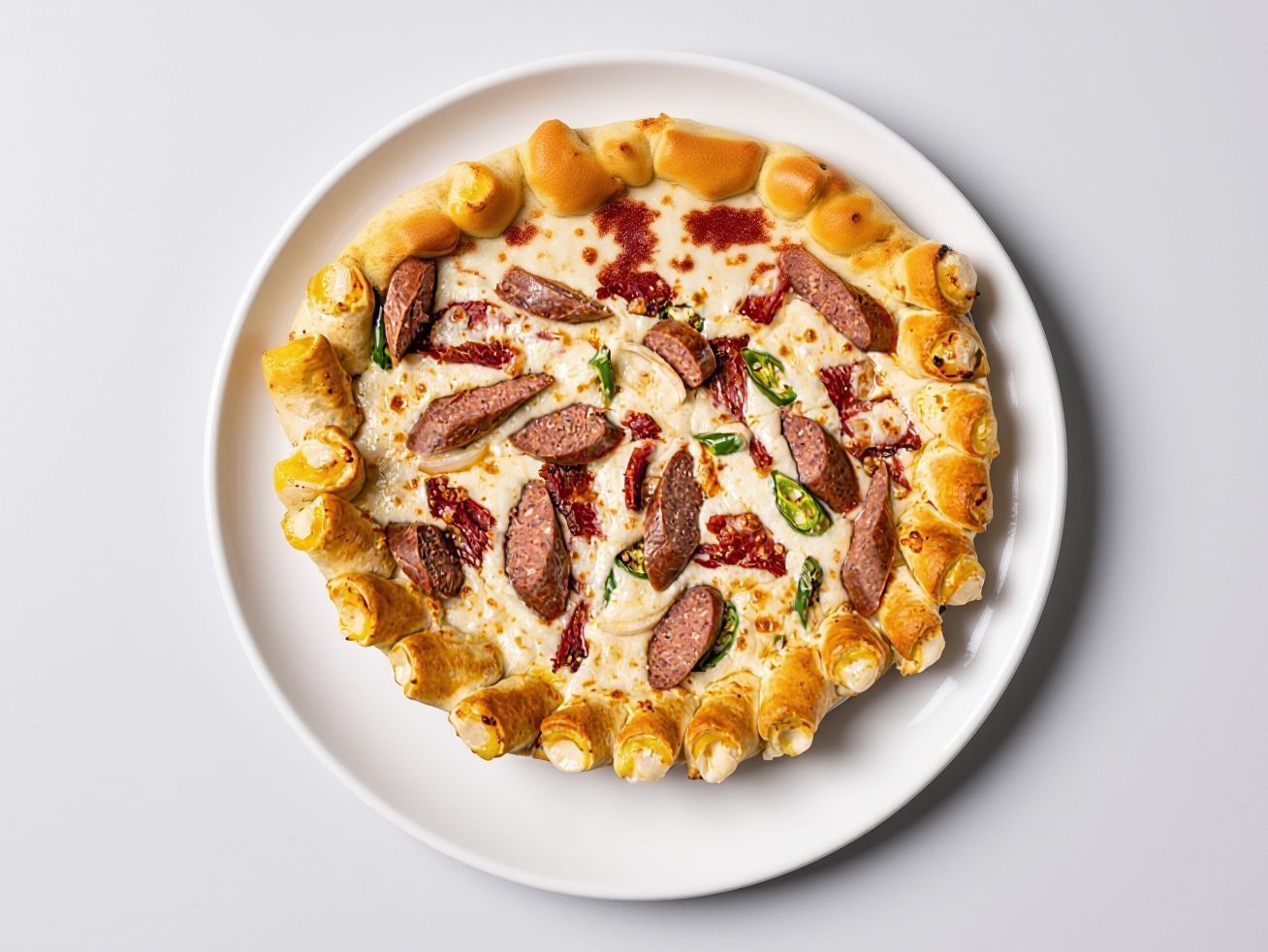Alexandrian Sausage Pizza - Kingdom of Egypt