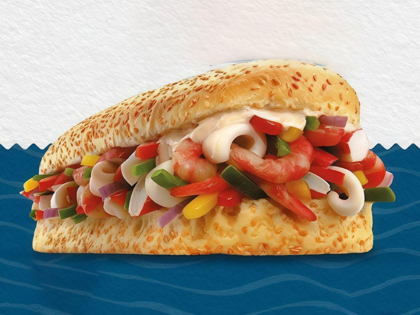 Large Seafood Magnum Sandwich