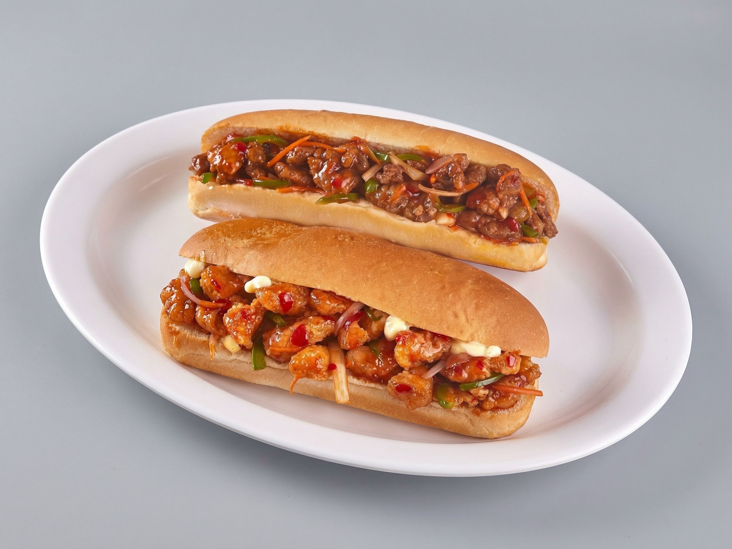 Indian Chicken Masala Sandwich