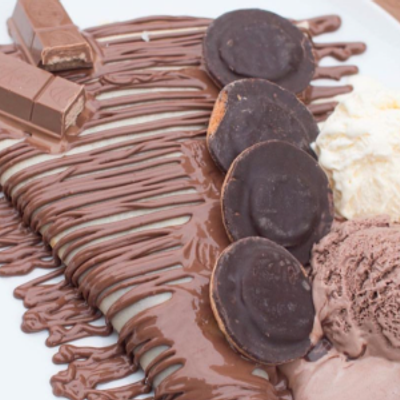 Nutella Chocolate Mix Cake Crepe