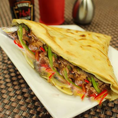 Meat Shawerma Crepe
