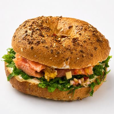 Smoked Salmon Bagel