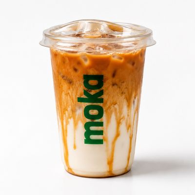 Iced Salted Caramel Latte