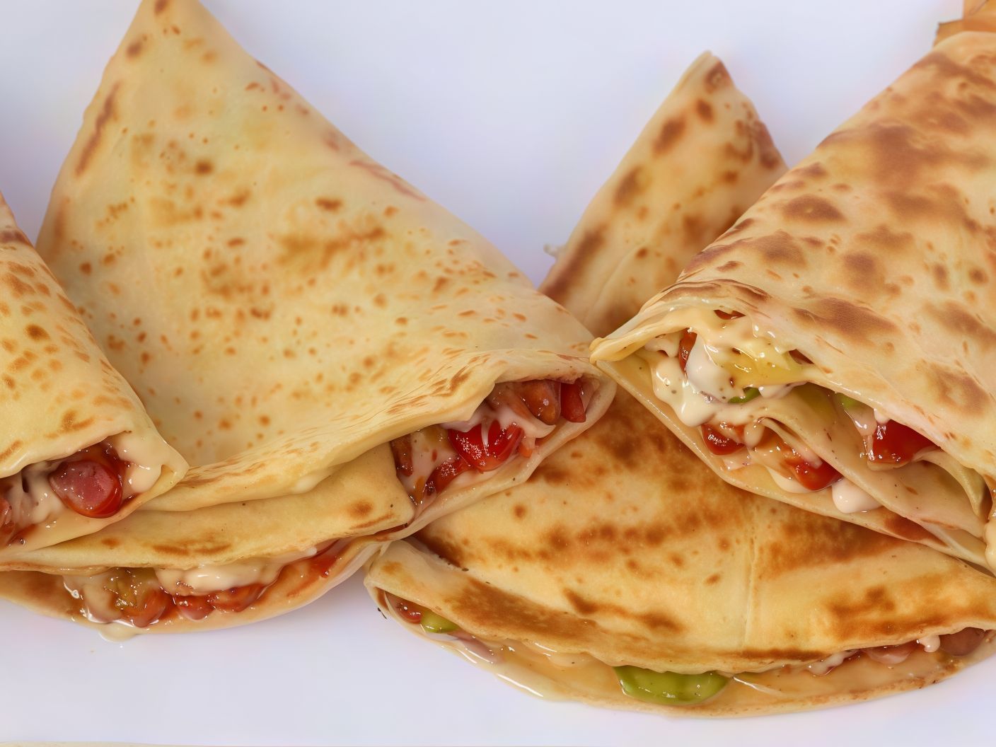 Hot dog crepe