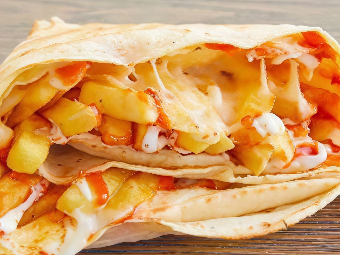 French Fries Crepe